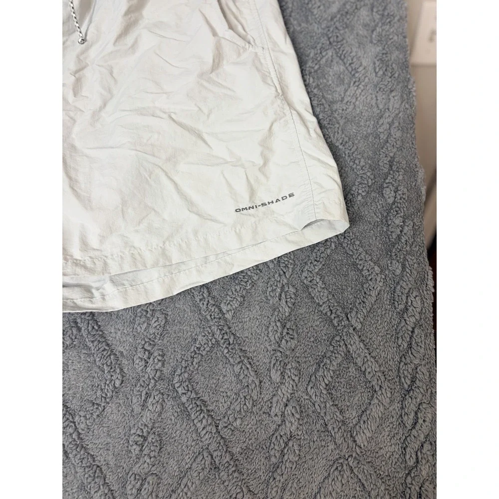 Columbia PFG Gray Mesh Lining Swim Trunks Shorts Men's Size XXLarge